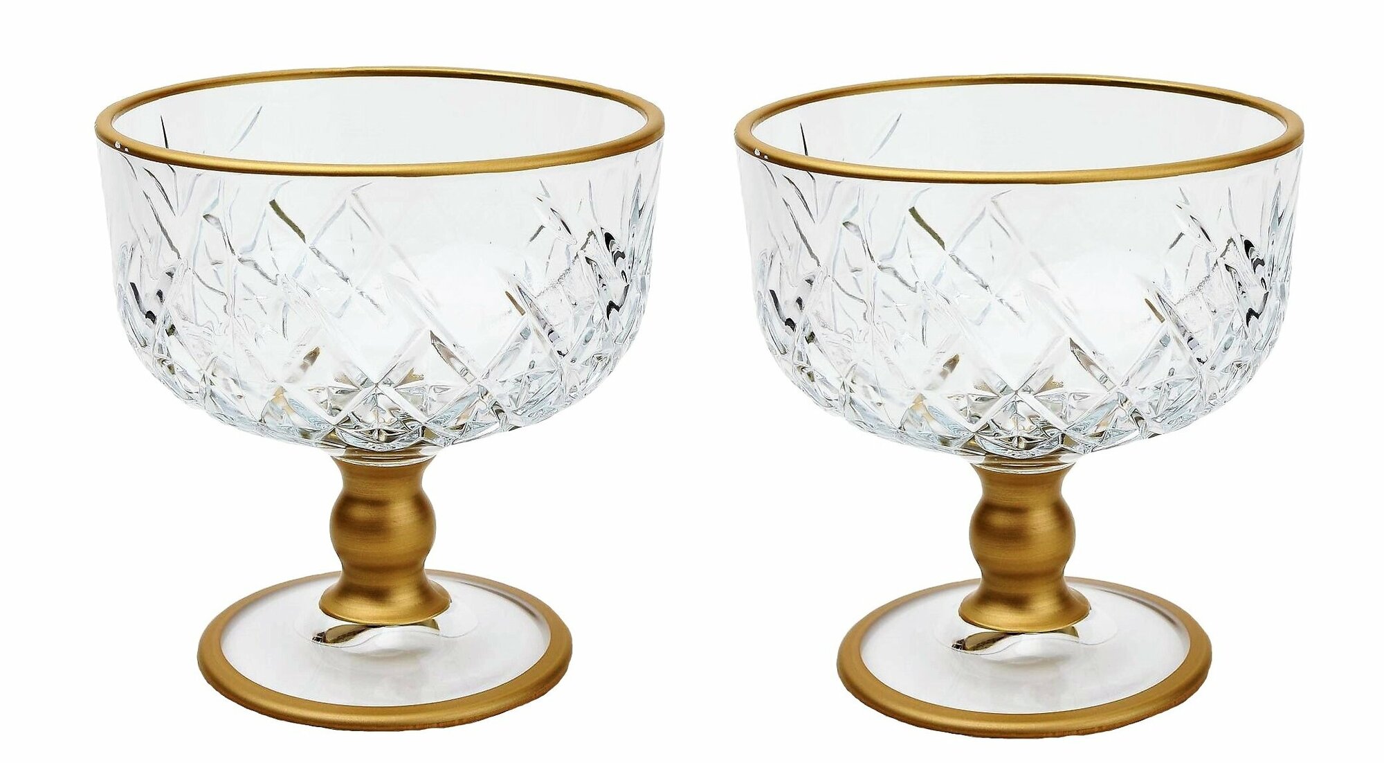 Набор 2шт креманок 275мл d9,5см h10,5см