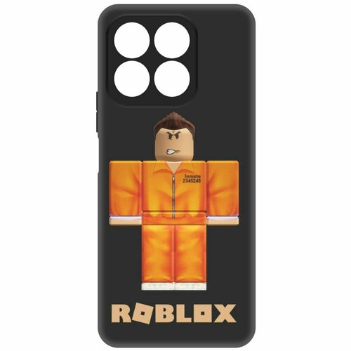 Чехол-накладка Krutoff Soft Case Roblox-Заключенный для Honor X8b черный чехол накладка krutoff soft case roblox заключенный для honor 90 lite черный