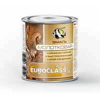 Эмаль Euroclass с молотковым эффектом черная 2,5 кг