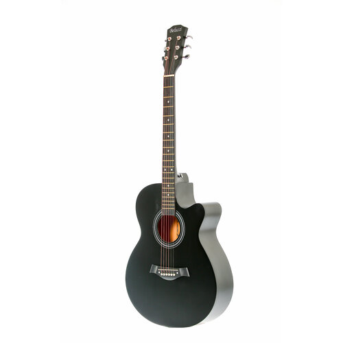 Акустическая гитара Belucci BC4020 BK, матовая, черная. 40