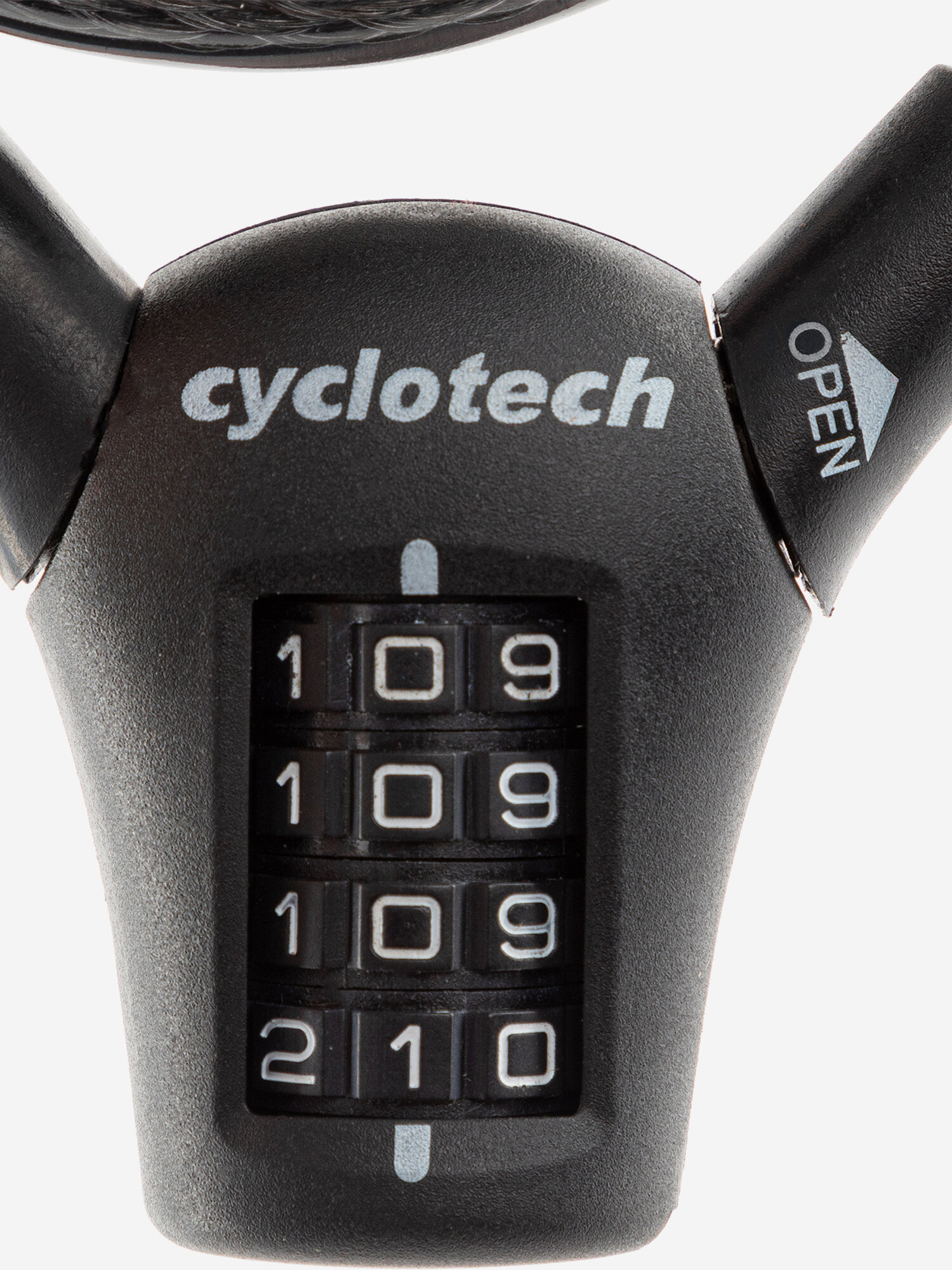 Замок велосипедный кодовый Cyclotech CLK-3 Графитовый; RUS: Без размера, Ориг: one size