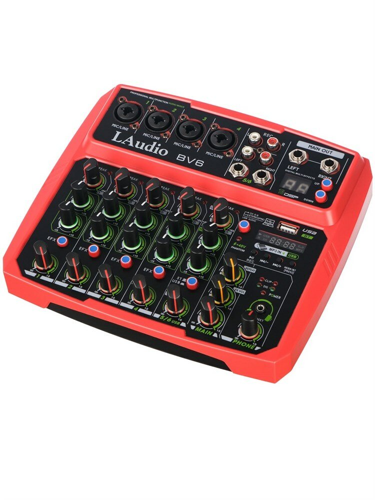 Микшерный пульт, 6 каналов, LAudio BV6