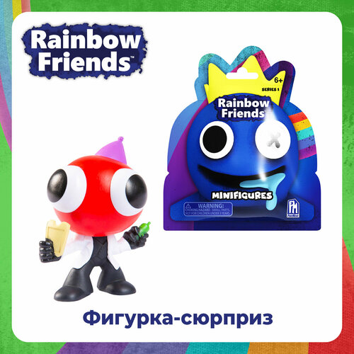 Рэйнбоу фрэндс. Мини-фигурка 6 см Rainbow Friends Roblox Роблокс стартовый набор фигурок роблокс радужные друзья roblox rainbow friends 6 шт 9 12см