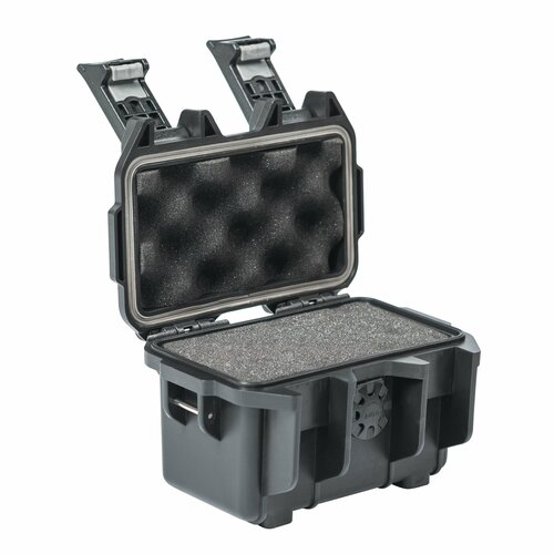 Кейс ударопрочный / пластиковый объем 1л, внутренние размеры 142*75*96мм, IP67, OffRoadTeam Серия-Alps черный