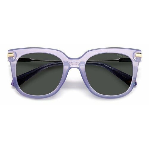 фото Солнцезащитные очки polaroid polaroid pld 6180/s 789 m9 pld 6180/s 789 m9, черный, фиолетовый