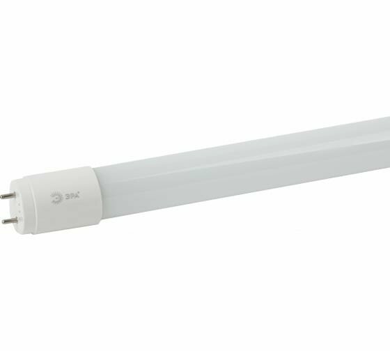 Лампа светодиодная ЭРА LED T8-10W-840-G13-600mm R (диод,труб.стекл,10Вт,нейтр,непов. G13, пенка) (30/1080) - фото №4