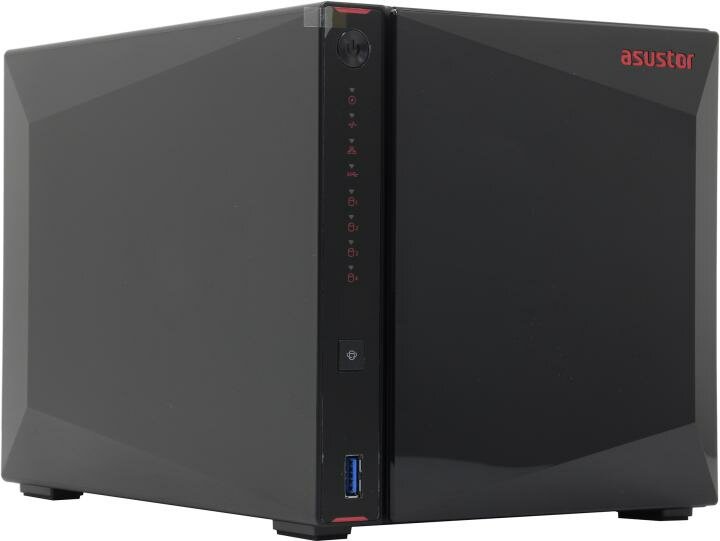 Сетевой накопитель данных ASUSTOR 4-Bay NAS/Media player/J4105 1.5GHz, up to 2.5 GHz(Quad-Co - фото №8