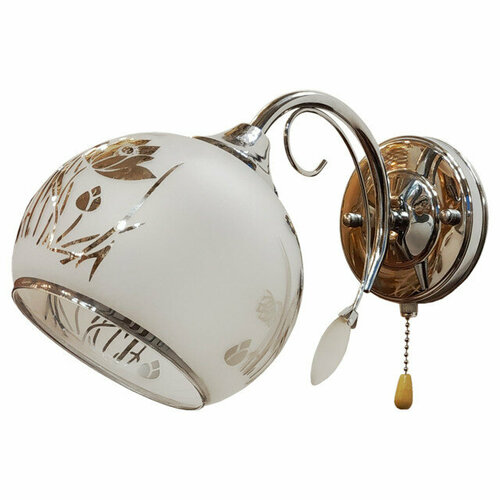 Бра jupiter lighting meadow 1х60вт е27 стекло металл 3389₽