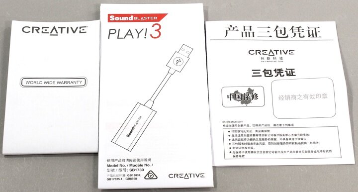 Звуковая карта Creative USB Sound Blaster Play! 3 2.0 Ret [70sb173000000] - фото №14