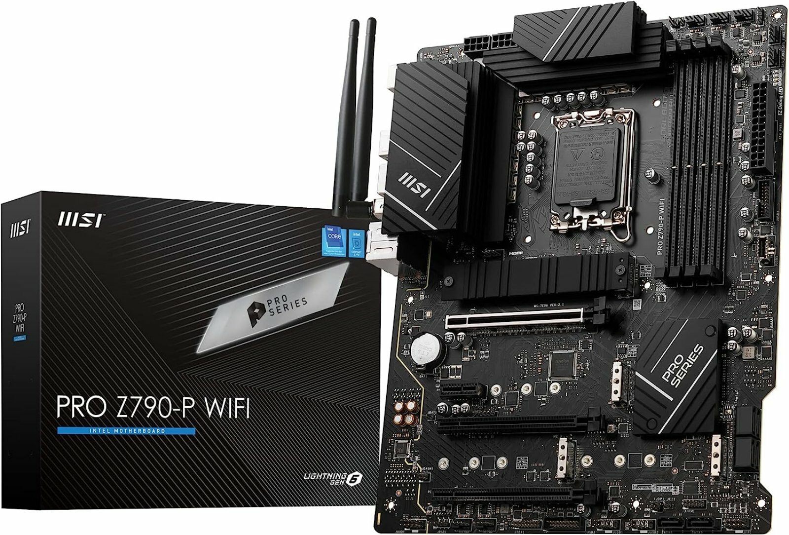 Материнская плата MSI PRO Z790-P WIFI (LGA1700, ATX)