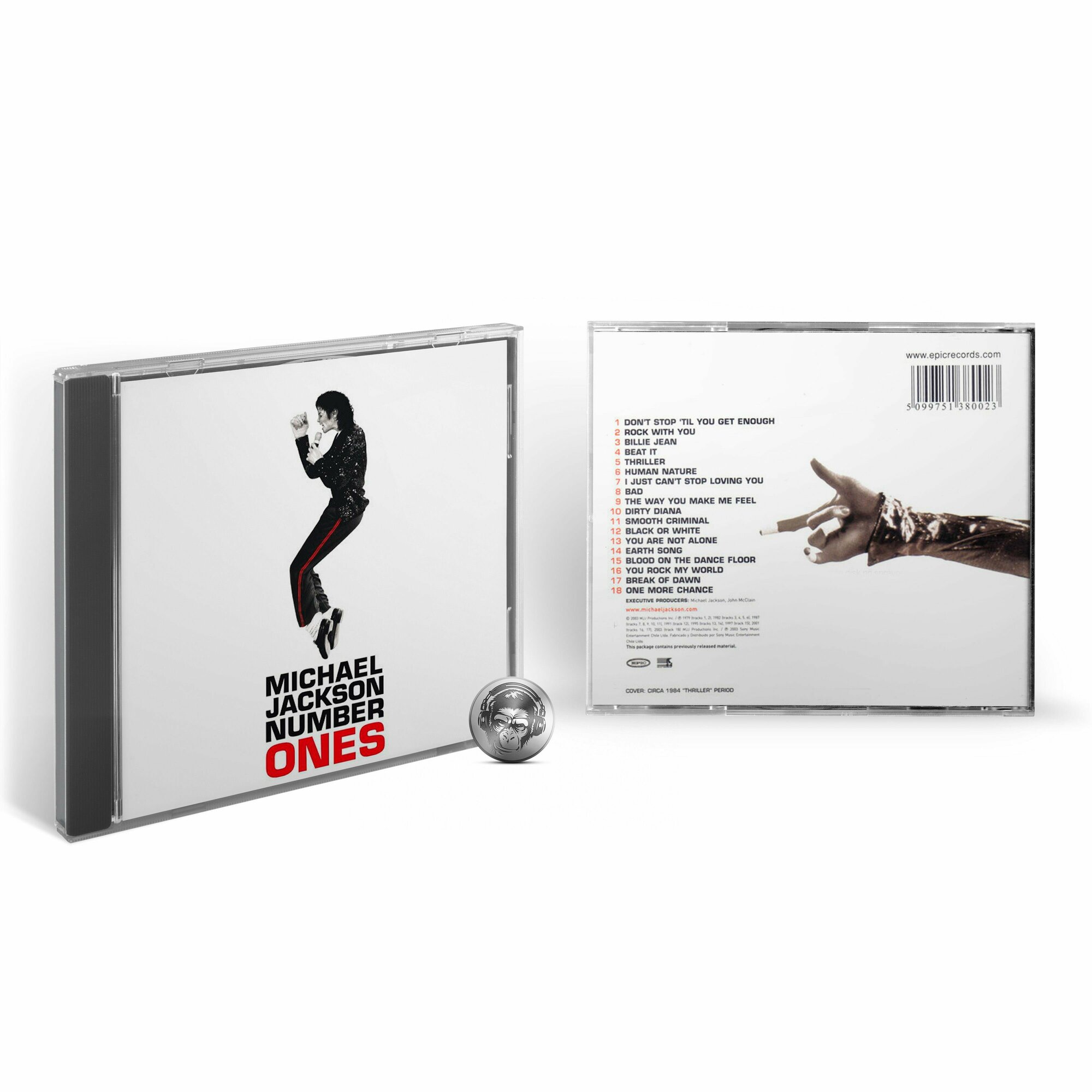 Michael Jackson Number Ones CD Медиа - фото №7