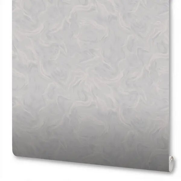 Обои флизелиновые Wallsecret Fluid серые 8818-29 - фото №2