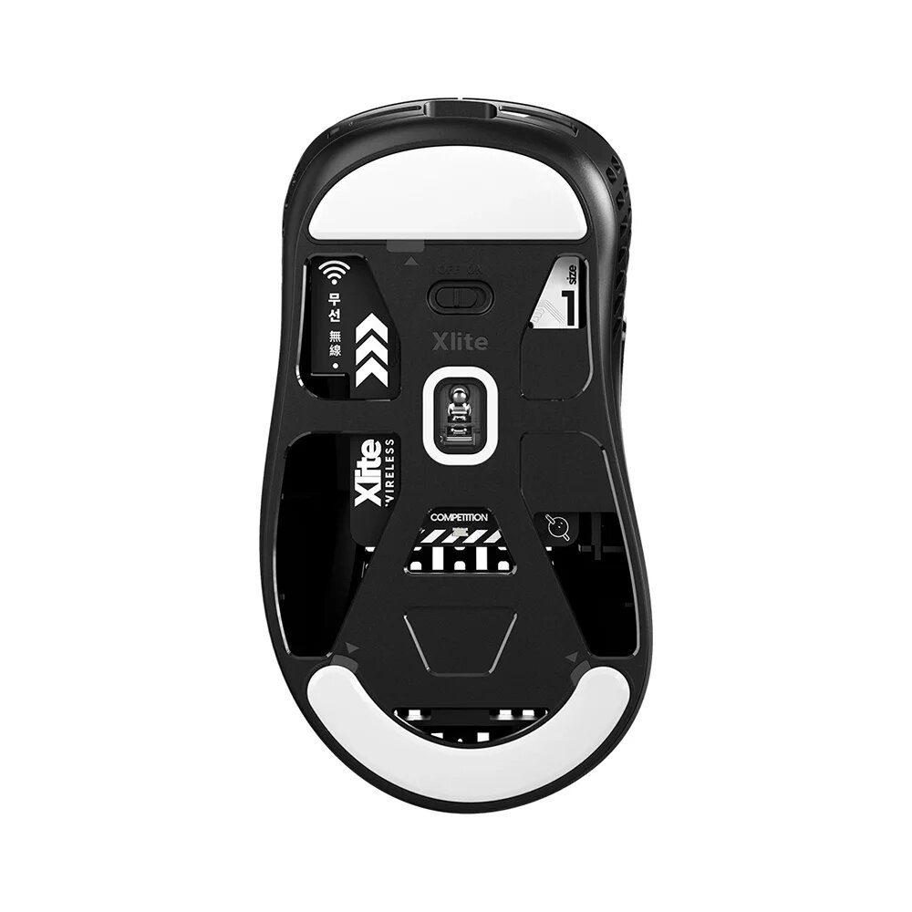 Мышь беспроводная Pulsar Xlite Wireless V2 Competition Mini Black, Wireless/USB, 20000dpi, PXW21S Черный - фото №15