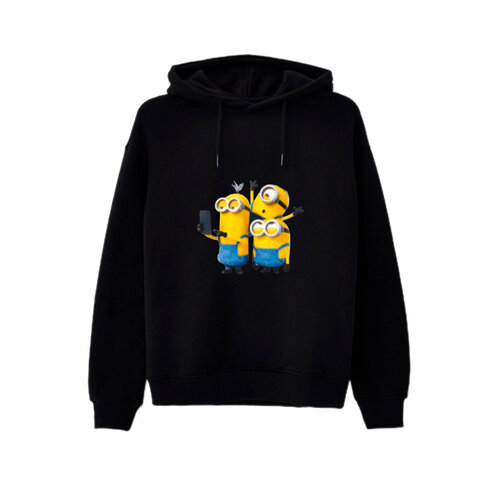 фото Толстовка , размер 48, серый, черный ип хаерзаманова т.ю.