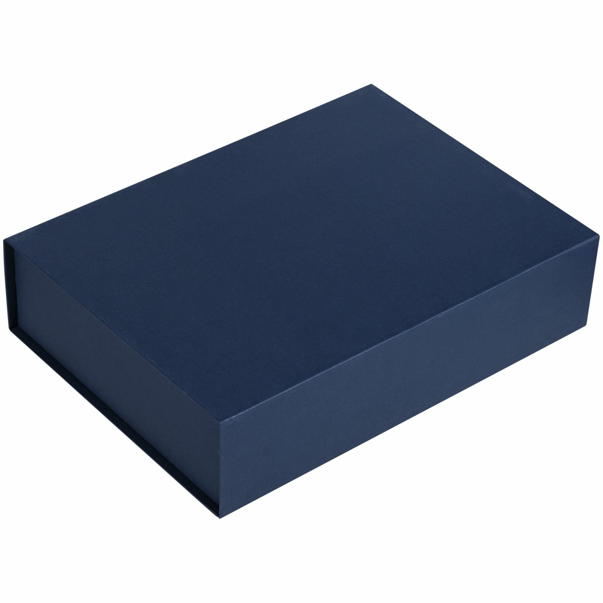 Большая подарочная коробка. Синяя. 40х30х10 см.