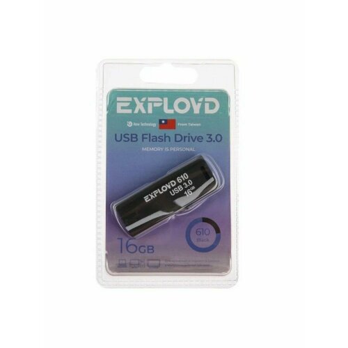 USB флеш накопитель EX-16GB-610-Black