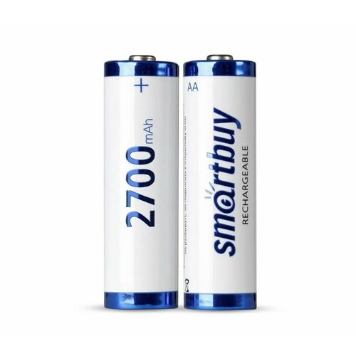 Аккумулятор NiMh Smartbay AA/2BL 2700 mAh (SBBR-2A02BL2700) 2 штуки аккумуляторы 2000mah smartbuy 2шт в т у sbbr 18650 2s2000