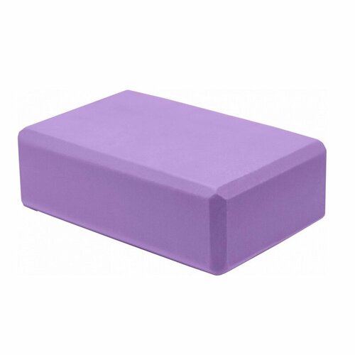 Блок для йоги 23x15x8 см фиолетовый блок для йоги 23x15x8 см вес 120 г цвет серый