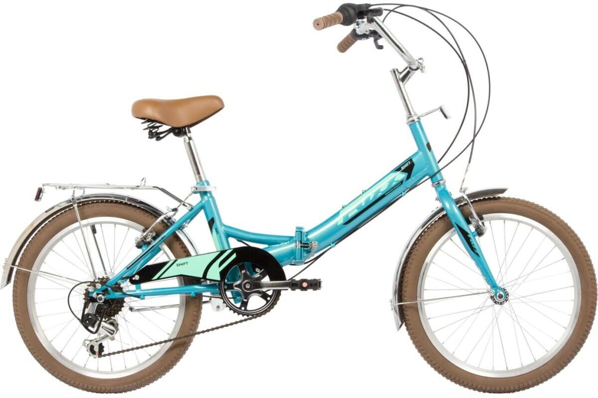 Велосипед взрослый Foxx 20SFV. SHIFT. GN4 зелёный
