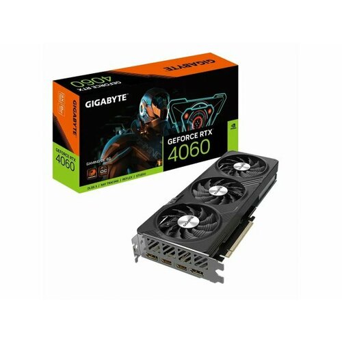 NVIDIA GeForce RTX 4060 Gigabyte 8Gb GV-N4060GAMING OC-8GD 4550000₽