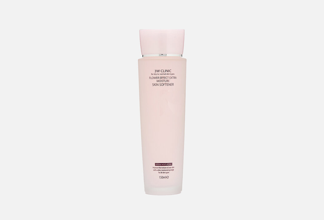 Софтнер 3W CLINIC, Flower Effect Extra Moisture Skin Softner 150мл