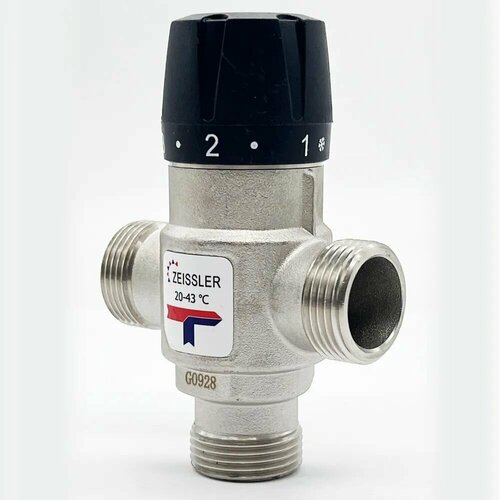 Трехходовой термостатический смесительный клапан TIM - ZEISSLER 3/4 20-43гр, KV 1.6 установочная пружина siemens aga29