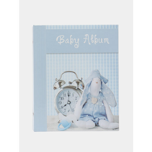 Фотоальбом детский на 200 фото Цвет Голубой 1599₽