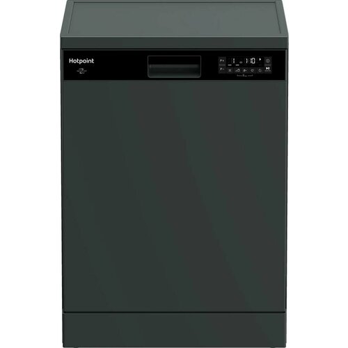 Посудомоечная машина HOTPOINT HF 5C82 DW A полноразмерная напольная 598см загрузка 15 комплектов антрацит 869894700040 38698₽