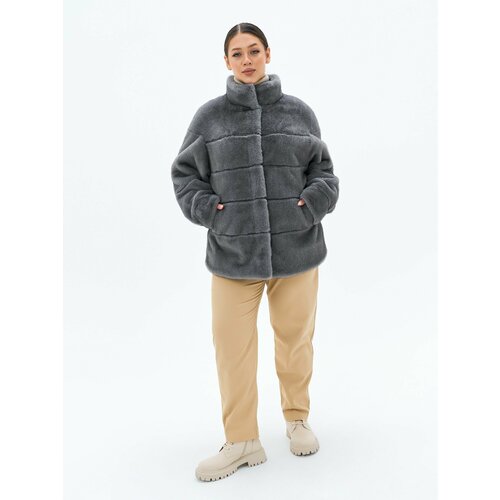 фото Куртка alef, размер 54, серый