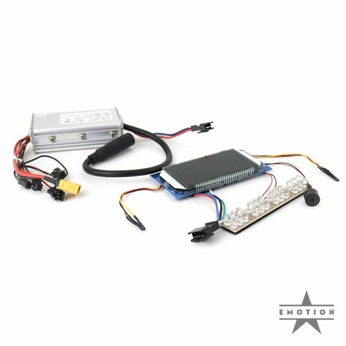 фото Контроллер для электросамоката kugoo s 36v 15a, дисплей электросамоката, фара. комплект №7 для kugoo s1 pro s2 s3 s3 pro синяя плата emotion