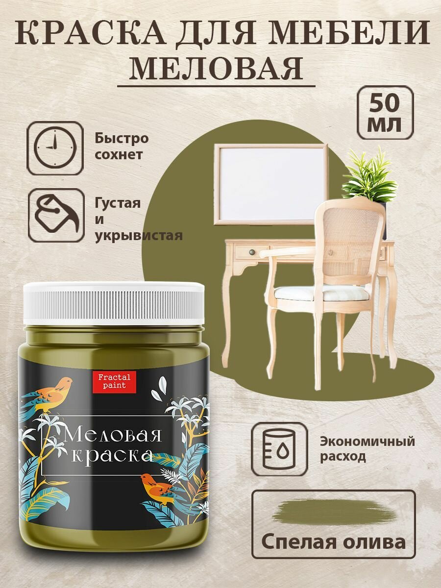 Меловая краска для мебели 