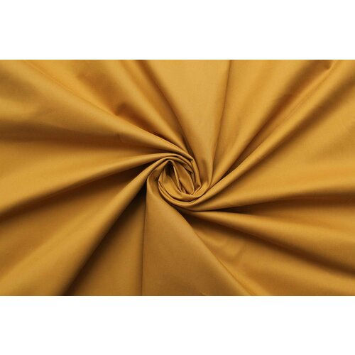 Ткань Хлопок-стрейч сатин костюмный Nino желтовато-оливковый, 350 г/пм, ш146см, 0,5 м ткань сатин стрейч костюмный ярко оливкового цвета ш144см 0 5 м