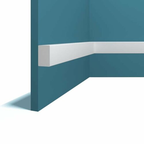 Потолочный плинтус (карниз) Перфект Плюс P139 размер 4x2.5 см длина 2 метра. P139