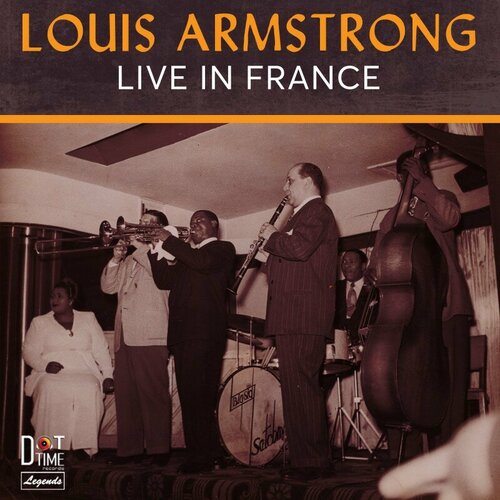 Виниловая пластинка Louis Armstrong / Live In France (Limited Numbered Edition) (LP)