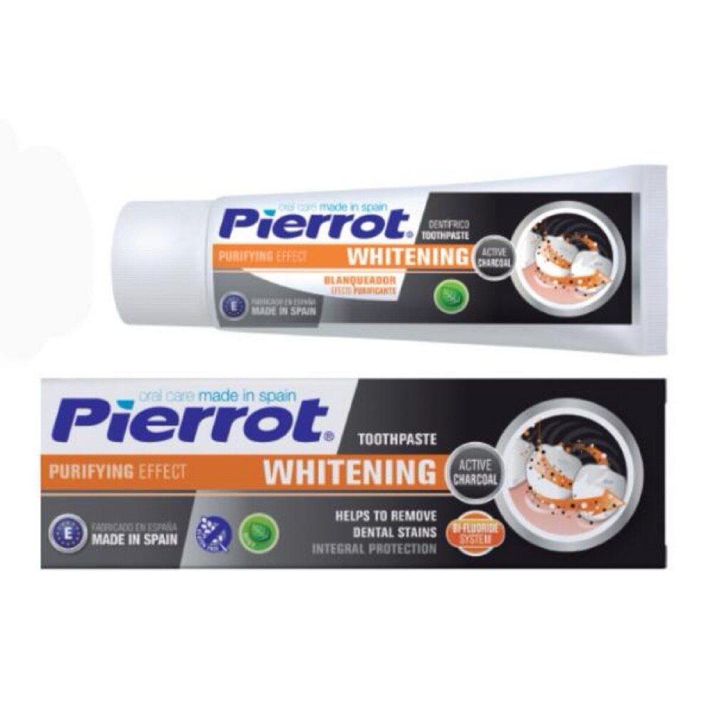 Зубная паста Pierrot Whitening Charcoal 75 мл