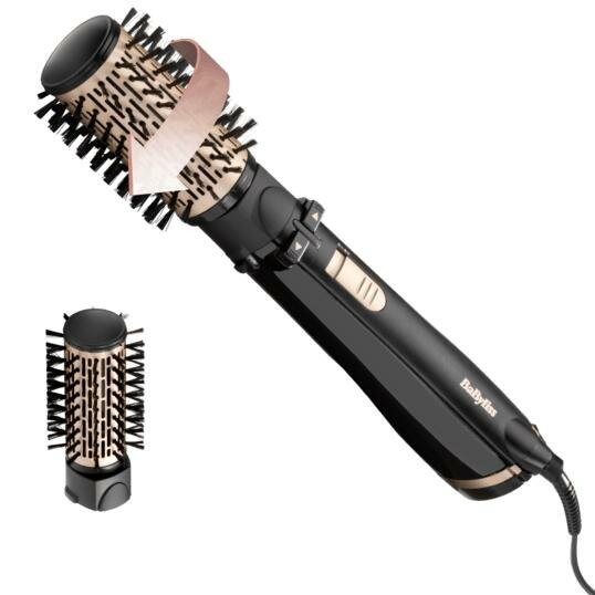 Фен-щетка BaByliss AS962ROE 1000Вт чёрный - фотография № 1