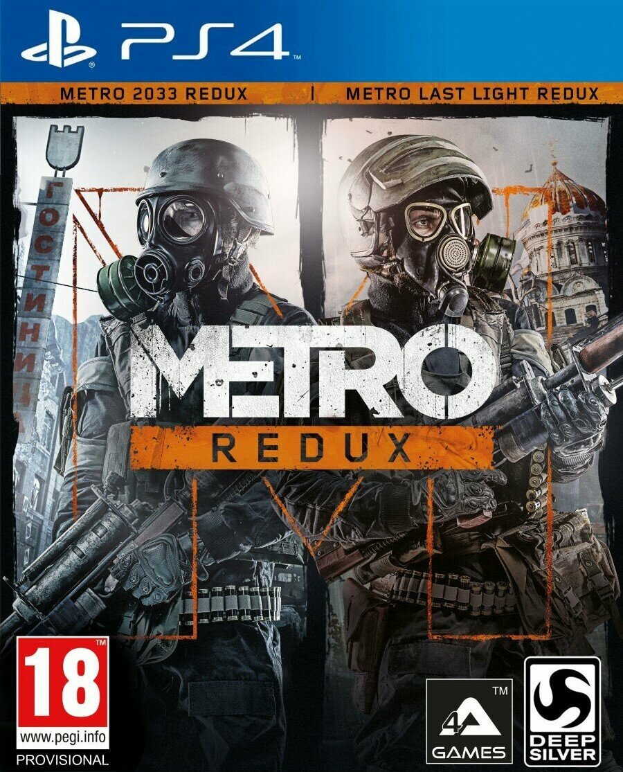 Игра для Sony Метро 2033 Возвращение (Metro Redux) (русская версия) (PS4)