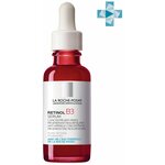 La Roche-Posay Сыворотка интенсивная Retinol B3 против глубоких морщин, для выравнивания цвета лица и текстуры кожи, 30 мл - изображение