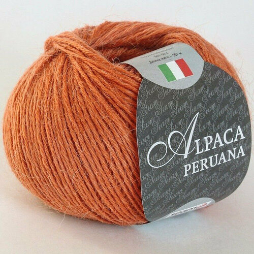 Пряжа Seam ALPACA PERUANA 2915 св. терракот (5 мотков)