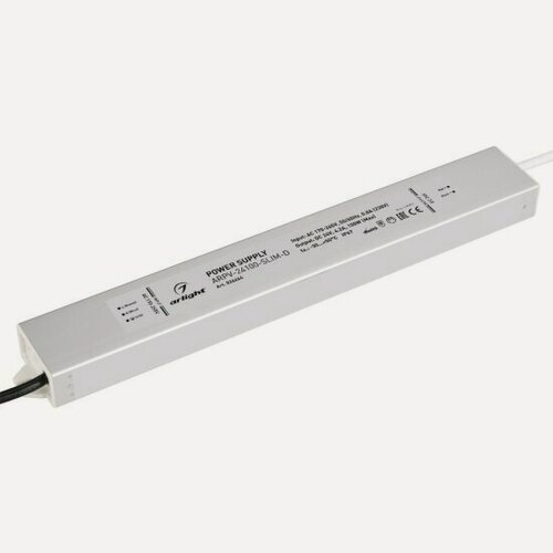 Изображение товара Блок питания Arlight ARPV-100-SLIM-D 24V 100W 67 IP 4,2A 026664