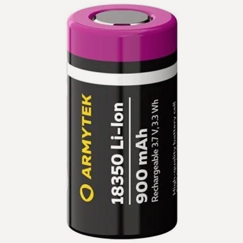 Изображение товара Аккумулятор незащищенный Armytek 18350 Li-Ion 900 мАч