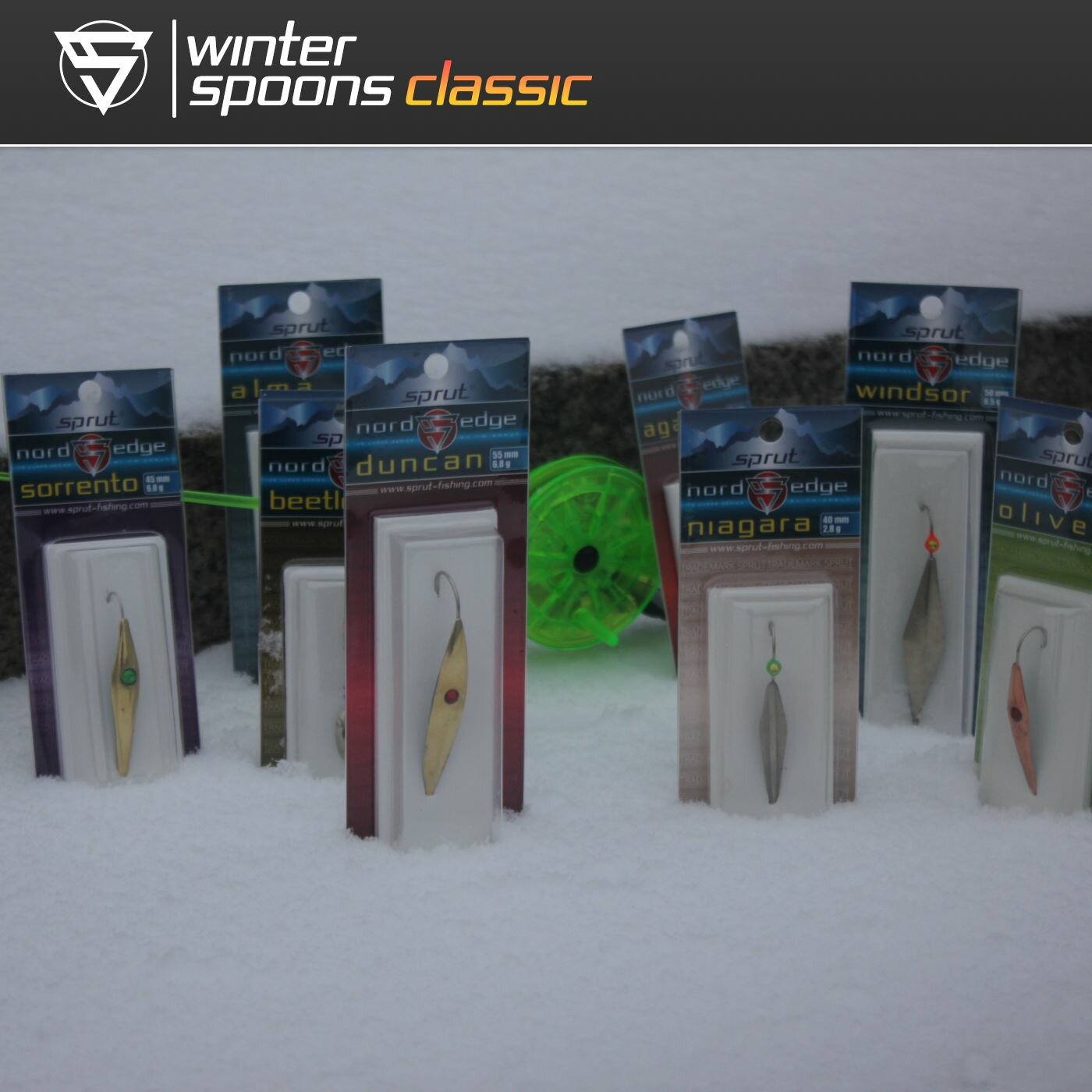 Блесна Зимняя Sprut Classic Bella (43mm/6,2g/Latun') — фото 1