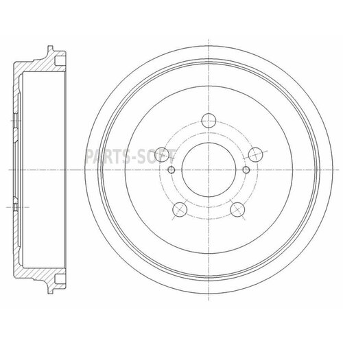 G-BRAKE GD-06694 Барабан тормозной