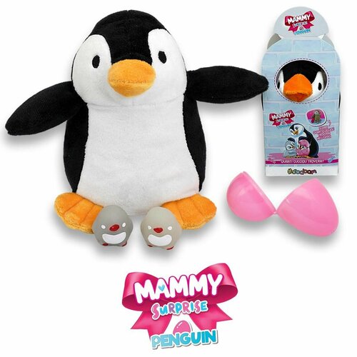 Игрушка Бабам Милая мама: Сюрпризы-пингвинята цвет Черный