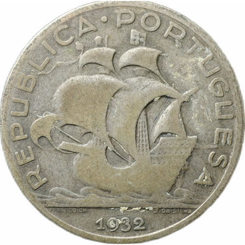 Монета 5 эскудо 1932 Португалия