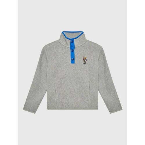 Свитшот Polo Ralph Lauren, размер 7Y [METY], серый свитшот polo ralph lauren размер 128 [met] синий