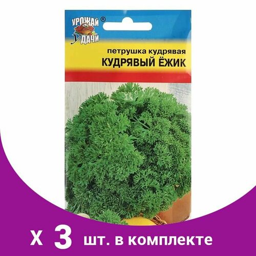 семена петрушка кудрявая кудрявый ёжик 2 гр в комлпекте 3 упаковок ка ки Семена Петрушка Кудрявая 'кудрявый ёжик', 2 гр (3 шт)