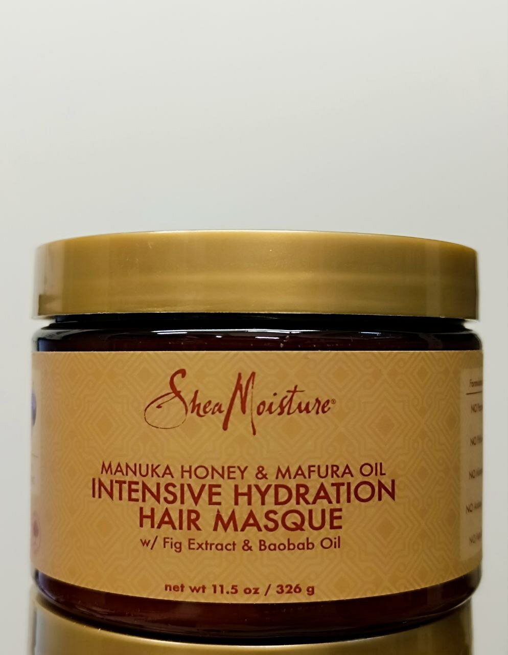 SheaMoisture, Маска для интенсивного увлажнения волос, мед манука и масло мафуры, 326 грамм