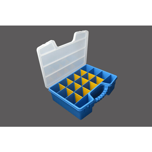 Органайзер пластмассовый для хранения мелочей 17 ячеек 390х110мм IP -06400- 783₽