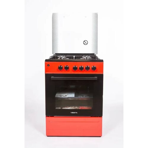 Комбинированная плита VESTA VALENCIA VGE 10-E красная 2180000₽